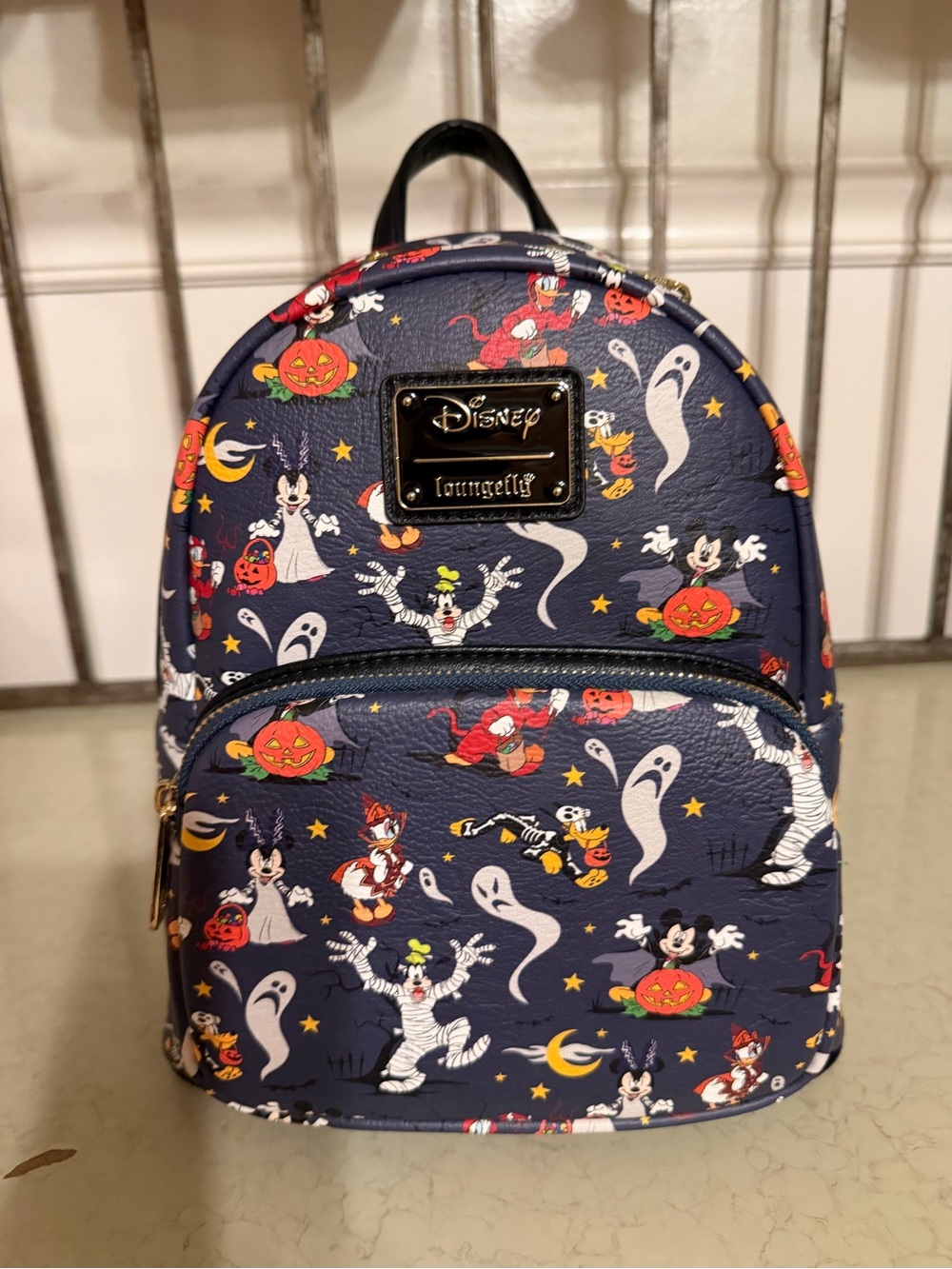 Loungefly Disney collab Mickey & Minnie Mouse & Friends Halloween Mini Backpack